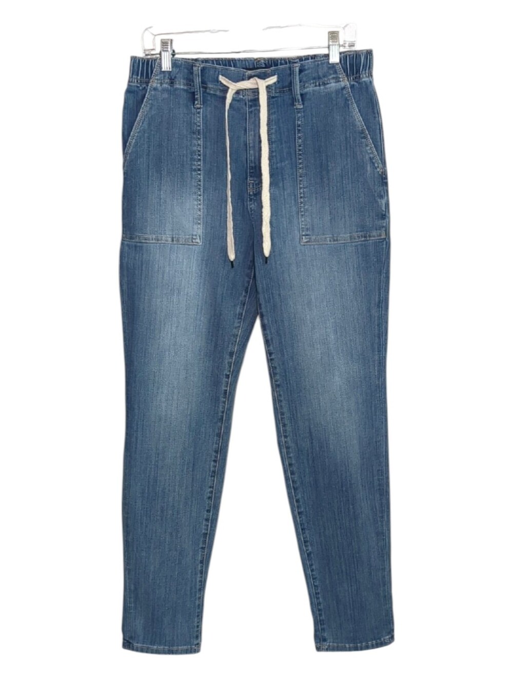 Judy Blue High Rise Elastic Waist With Drawstring Jean Sz 9/29